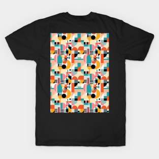Bauhaus Geometric Pattern I T-Shirt
